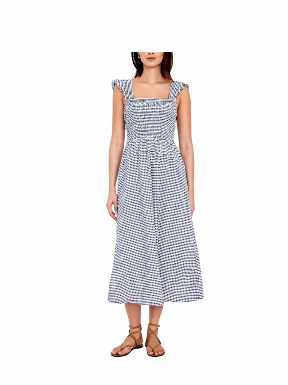 Old Navy Navy and White Sundress